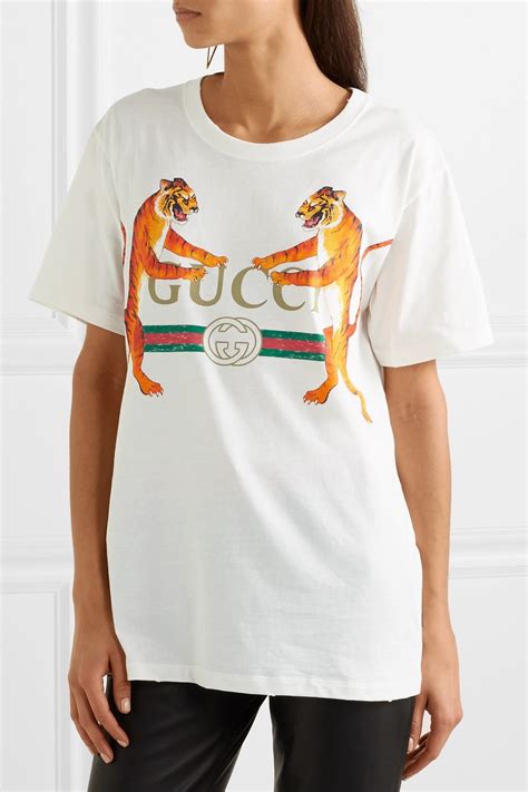 gucci logo tiger|gucci tiger collar shirt.